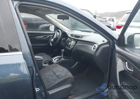 2016 Nissan Rogue Sv из США, поврежденный, VIN KNMAT2MV0GP593387